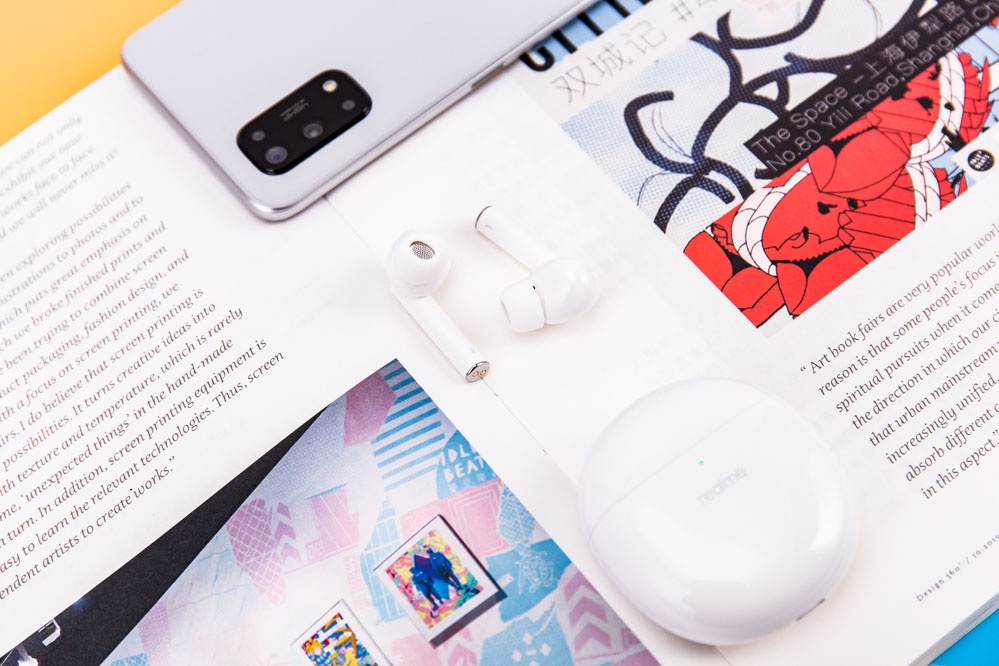 潮玩设计高强度降噪真我budsairpro图赏