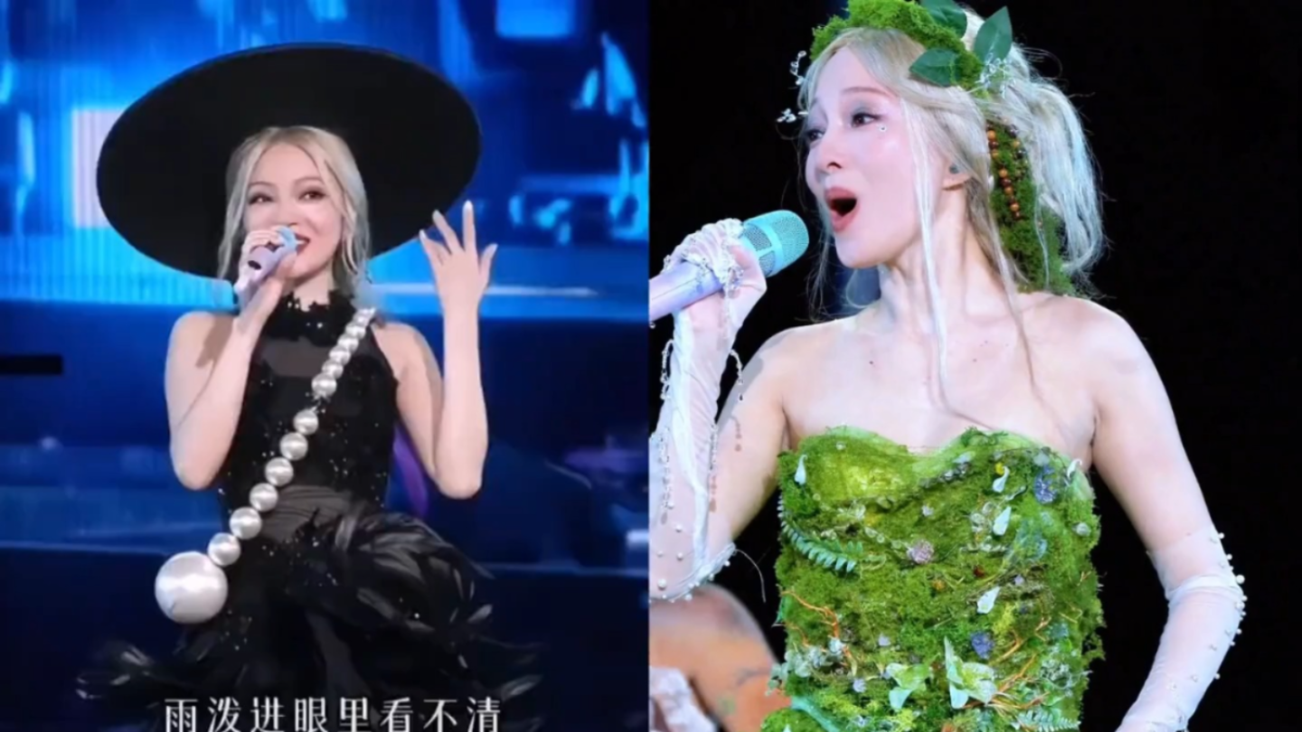 张韶涵的造型师还要给我们带来多少惊喜？每一套服装都太绝了！