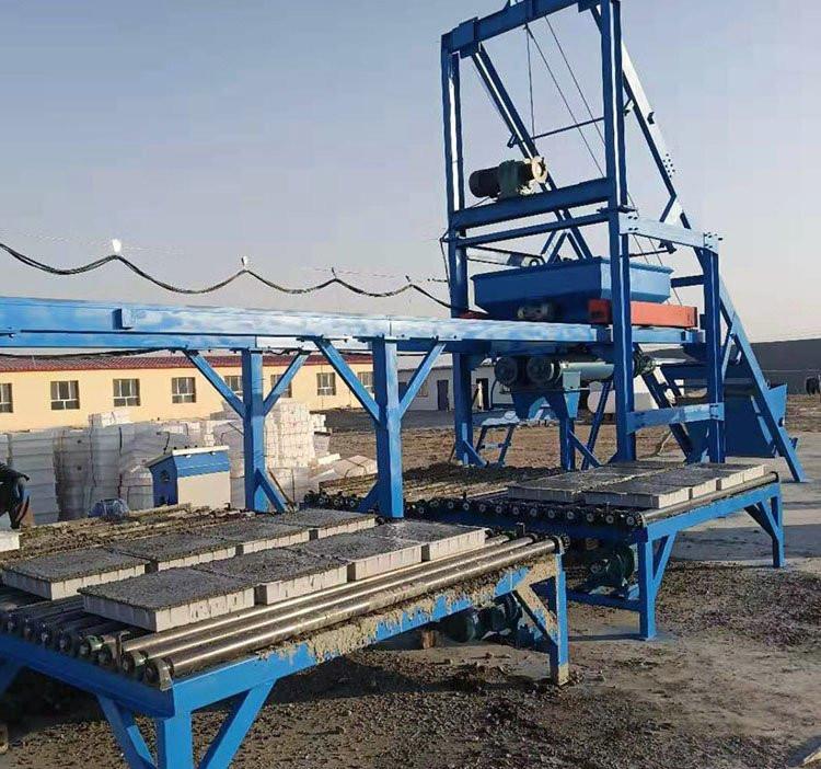 小型混凝土预制构件生产线设备流程