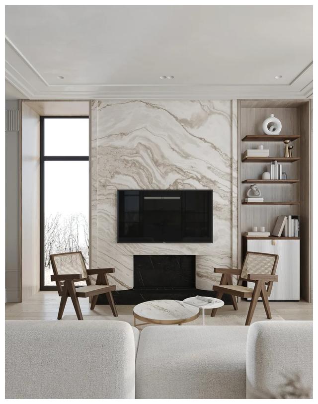 清楚了吧,没有线条的美学装饰,你家砸再多钱都高级不起来