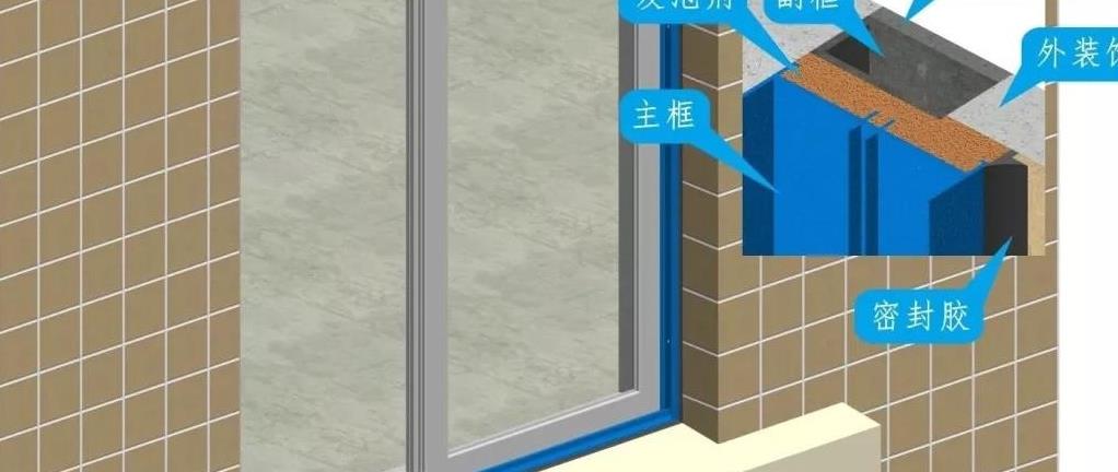 BIM3D做法技术交底，外墙窗安装做法施工工艺