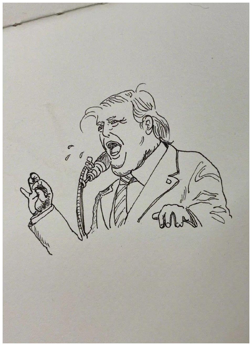 副业演戏的潘粤明,主业画熊猫有多好看?