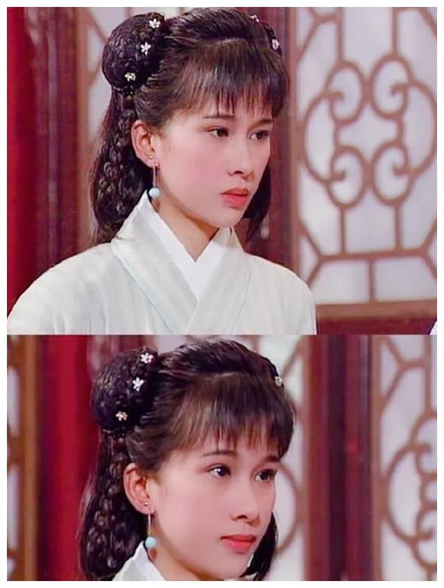 《天子寻龙》中,文颂娴更是一人分饰两角,扮演了碧瑶仙子和杨玉环.