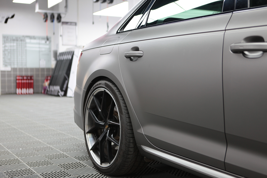 奥迪s4汽车改色多宁顿灰 让鱼和熊掌能够兼得