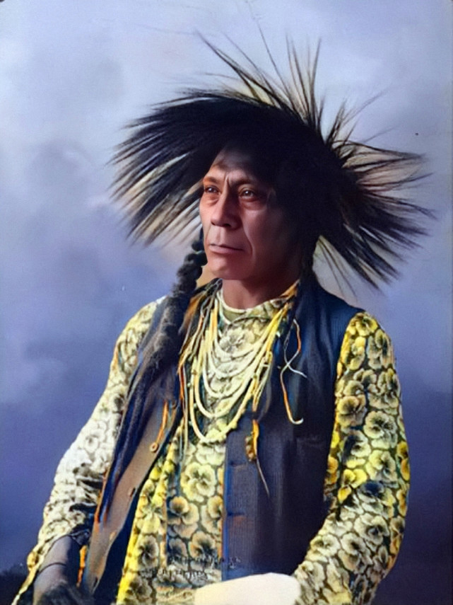 印第安人罕见老照片可惜被美利坚种族灭绝