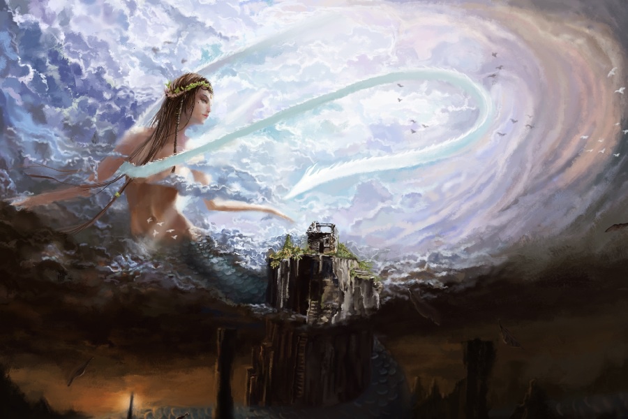 更是用泥土创造了人类,化生万物,因此被称为始母神,大地之母等等