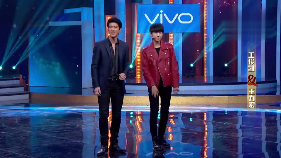 王力宏模仿刘德华,差点就笑场了