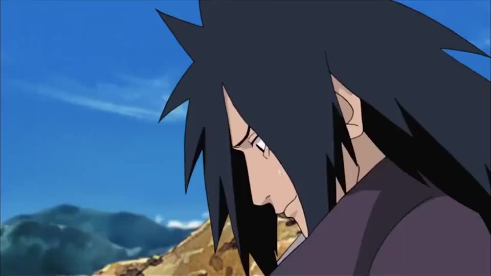 斑爷听到柱间要为他刻下火影雕像,开心的笑了起来