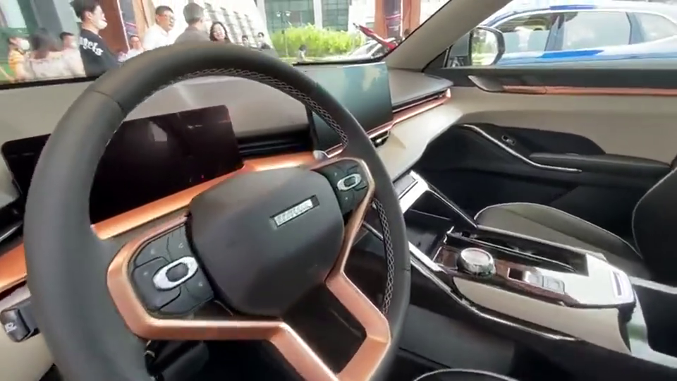 哈弗第三代h6内饰实拍