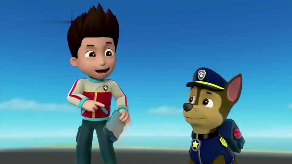 汪汪队小猴子真顽皮开走了莱德的车到处跑