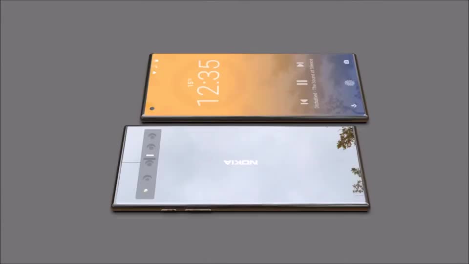 诺基亚 n73 概念机:少见的直角设计,横向相机设计,很帅气!