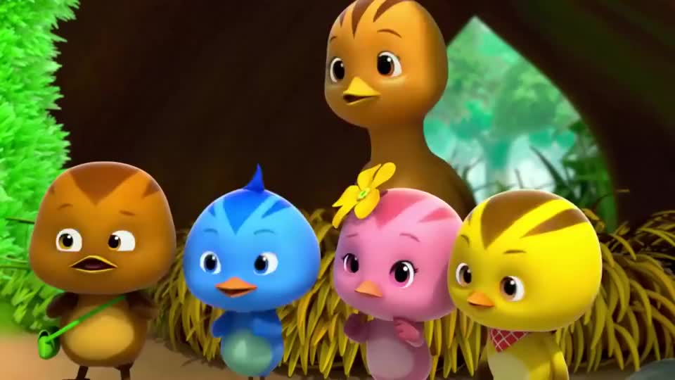 萌鸡小队水黾改造萌鸡窝帮助了萌鸡们实现郊游的愿望