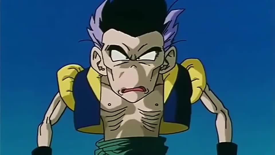 再次融合的悟天克斯瘦骨如柴龟仙人这一次包准失败