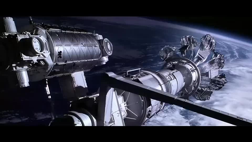 科幻片:卫星投放巨网,形成人造太阳