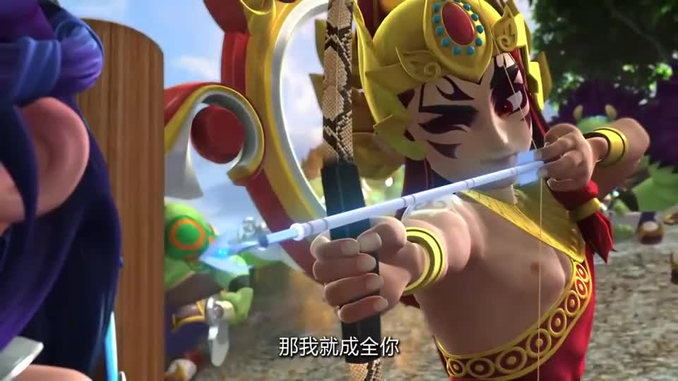 杀破狼放大招蒙着眼睛一箭射中修罗傀儡