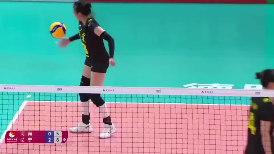 丁霞！丁接应宝刀不老！全国女排锦标赛首战带领辽宁横扫河南！