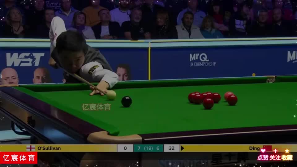 丁俊晖再次大战奥沙利文，追平比分状态火爆