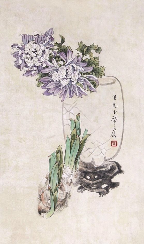 兼工带写,别开生面之郑乃珖作品欣赏