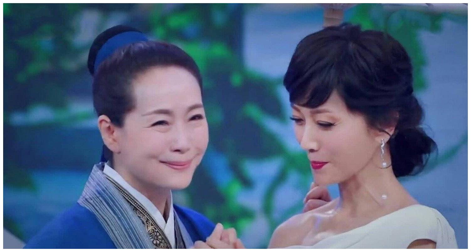 叶童和赵雅芝很多时候我真的爱上她了