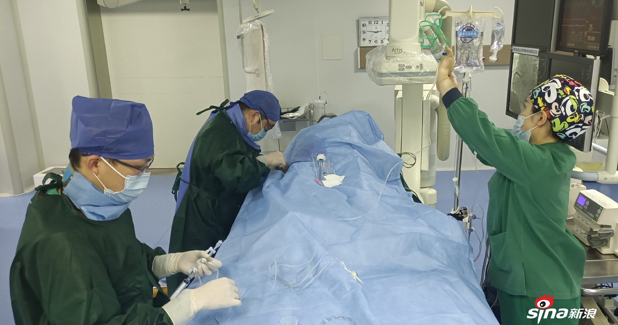 淄博市中医医院成功开展反关脉患者远端桡动脉穿刺行冠脉介入诊疗