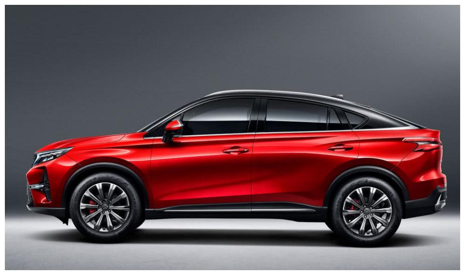 溜背造型的广汽传祺gs4 coupe上市 外观更激进