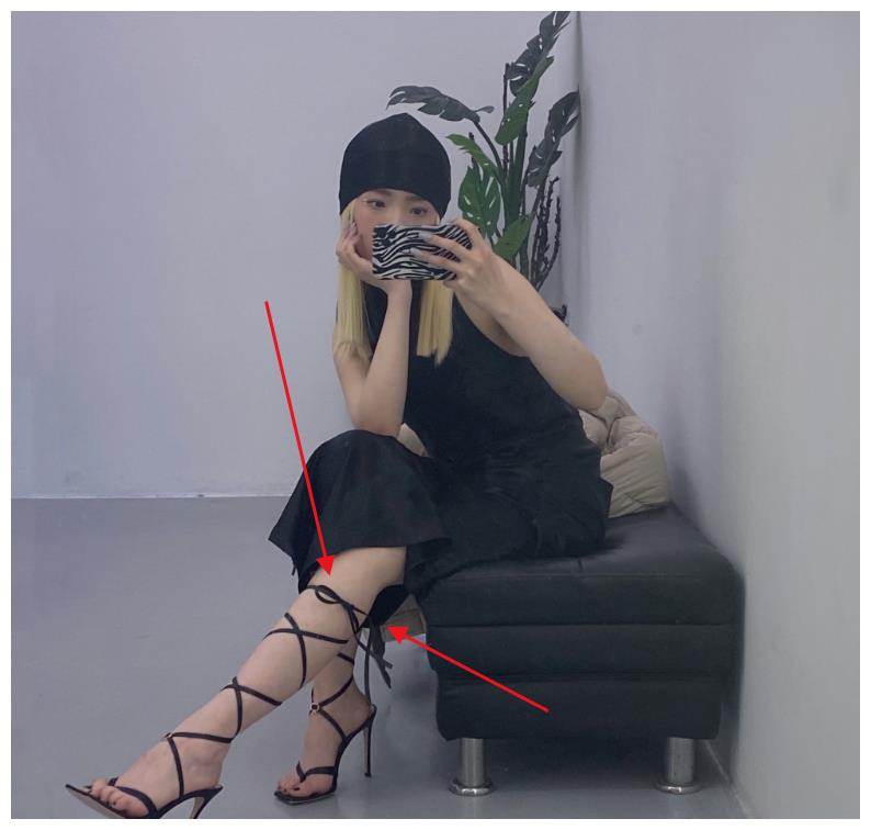 孟美岐丝带鞋秀美腿数了她缠绕的圈数确定身高165