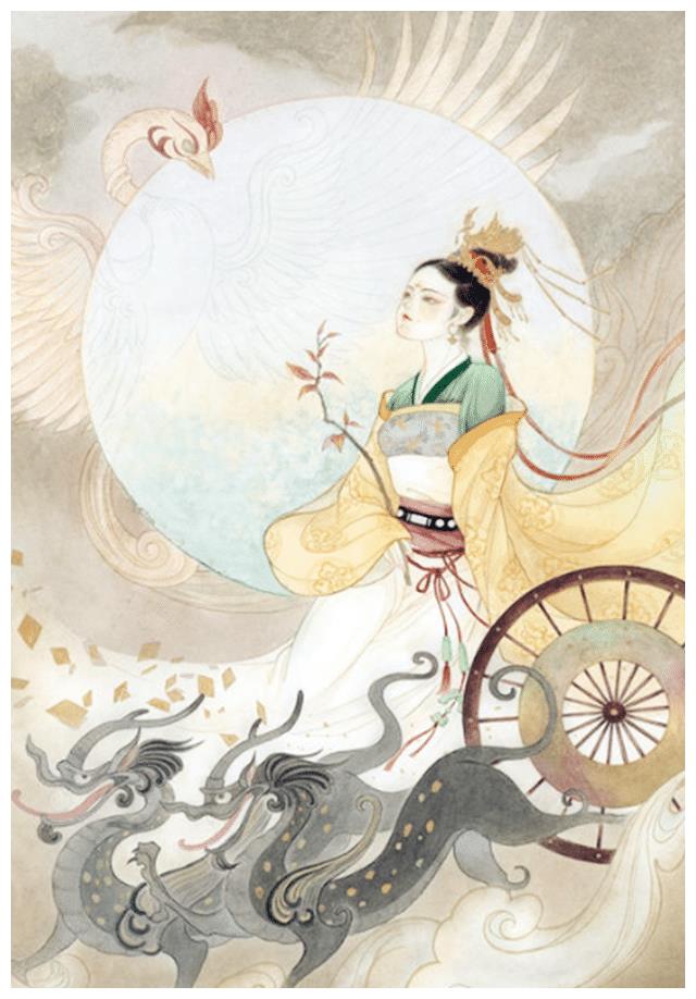 帝俊常羲羲和这三大神的爱恨情仇竟影响了地球的阴晴圆缺