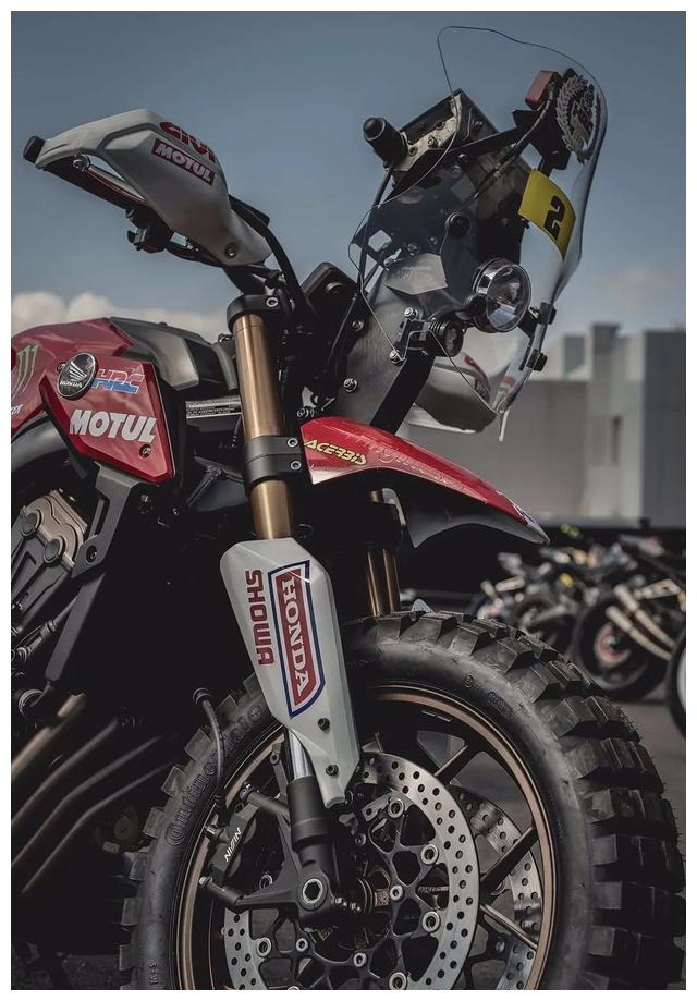 街车改拉力,本田cb650r改装达喀尔拉力战车展示