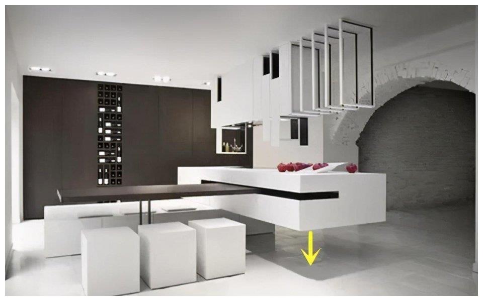 木工执意把橱柜悬空25公分,入住一年后,才明白他的良苦用心!