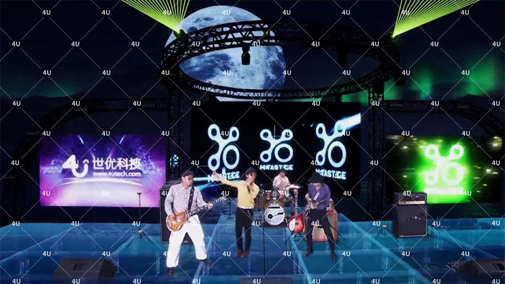 虚拟人虚拟场景构成演出新玩法，虚拟演唱会是未来的趋势吗？财经头条 