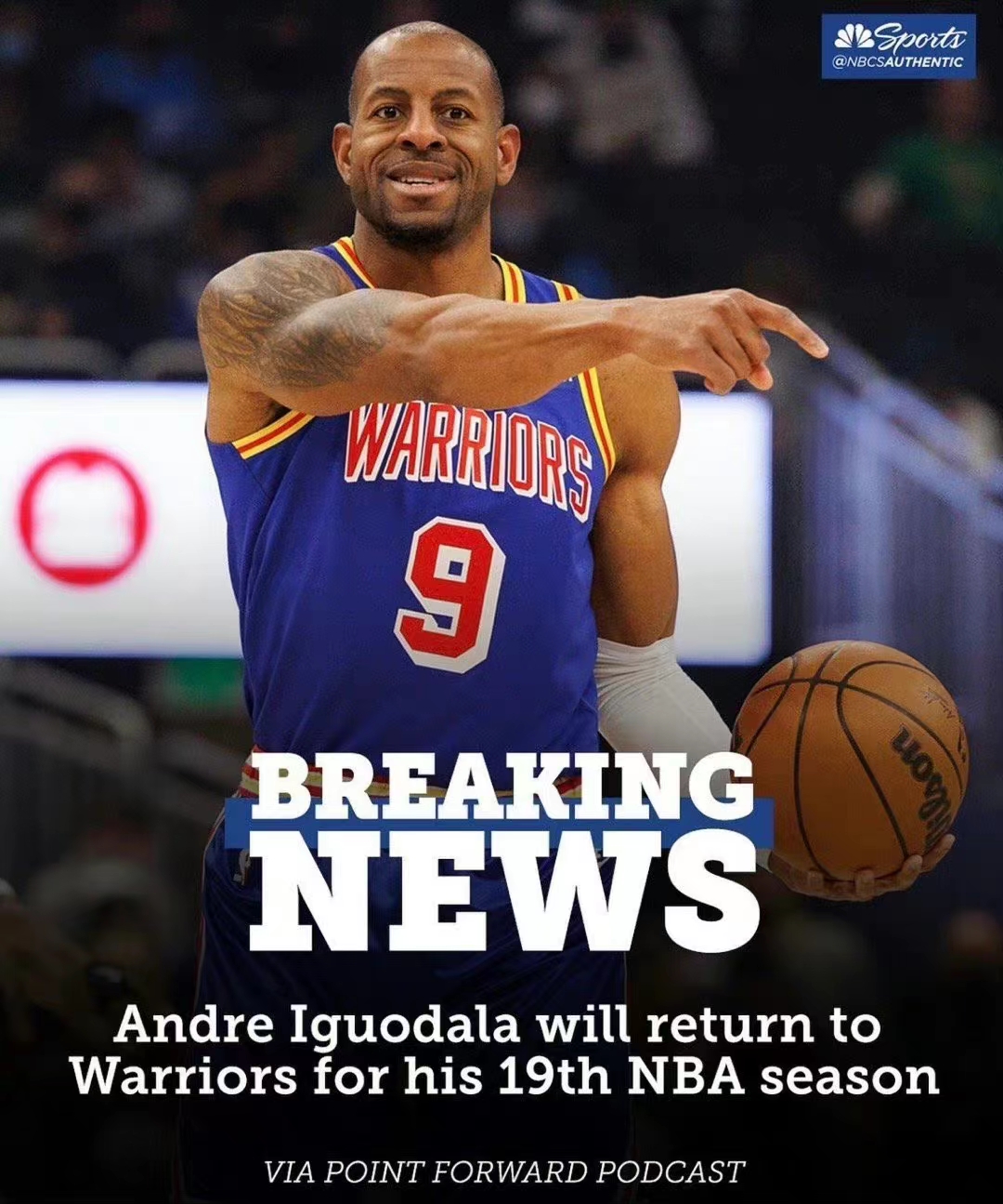 恭喜勇士,伊戈达拉正式宣布回归!20人豪阵出炉,库里太有福气了休闲区蓝鸢梦想 - Www.slyday.coM 恭喜勇士,伊戈达拉正式宣布回归!20人豪阵出炉,库里太有福气了休闲区蓝鸢梦想 - Www.slyday.coM