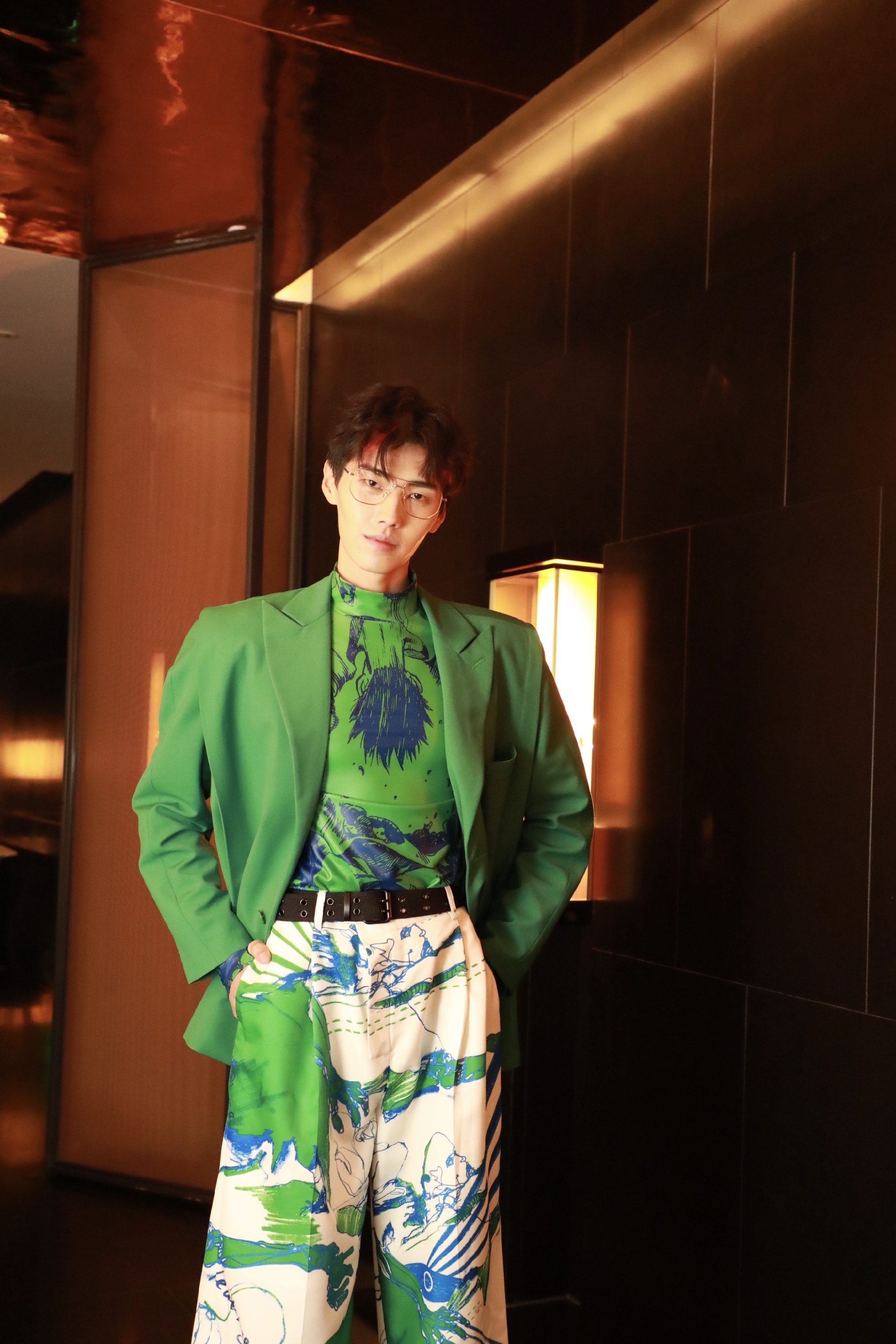 肖凯中出席庆典活动 倡导绿色主义