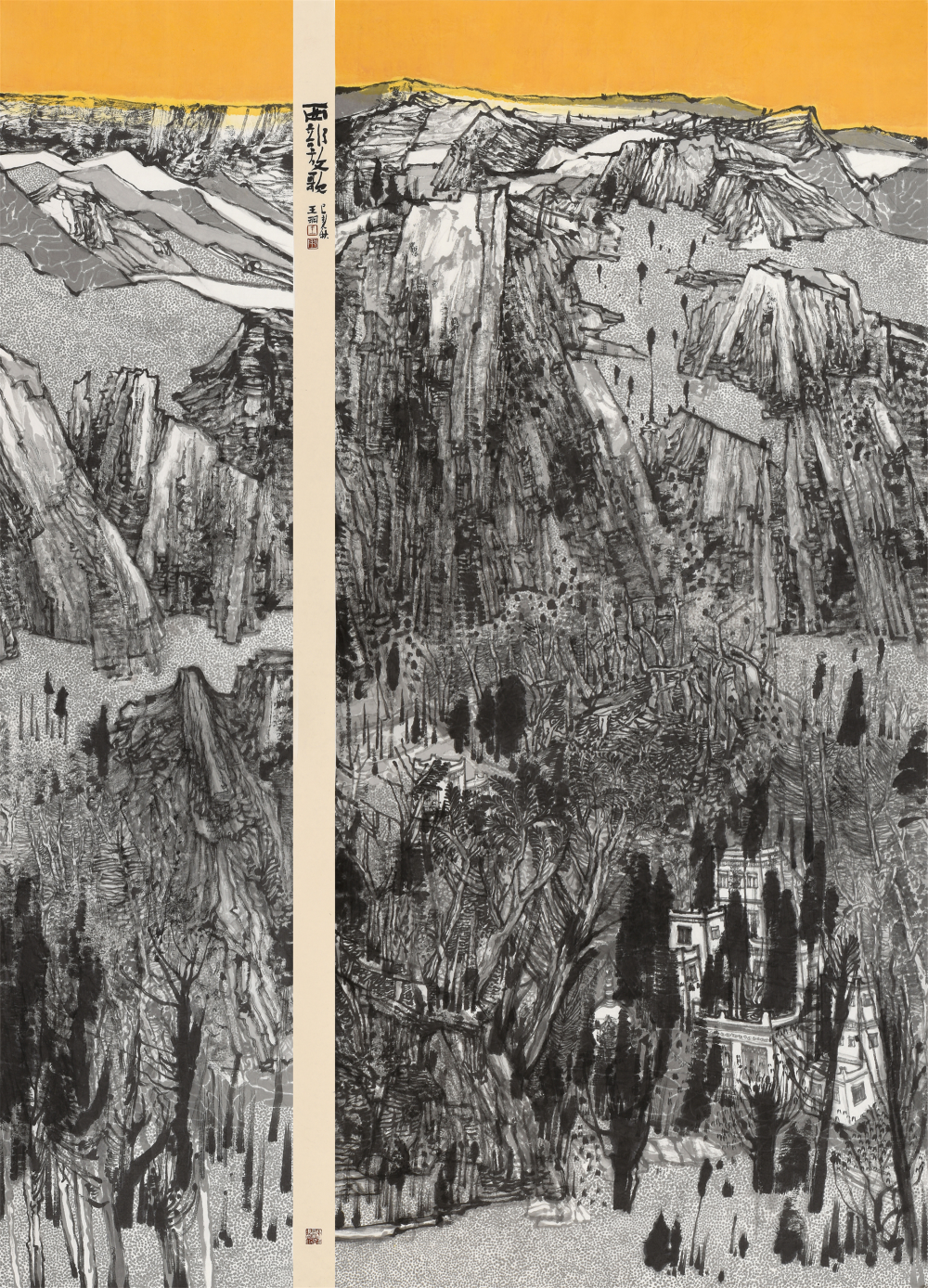 2021中国艺术大家名人榜画家王羽