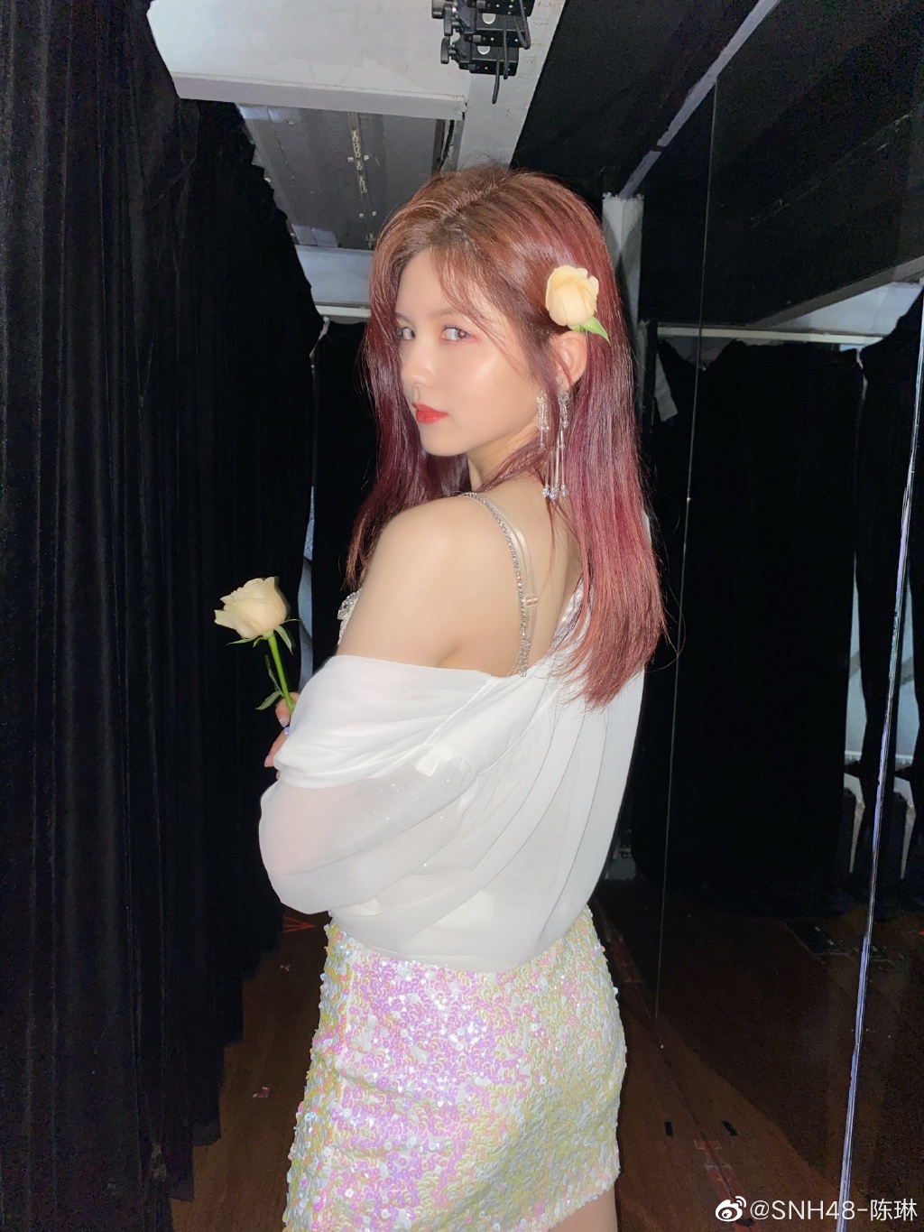 偶像美少女snh48-陈琳迷人写真美照好美