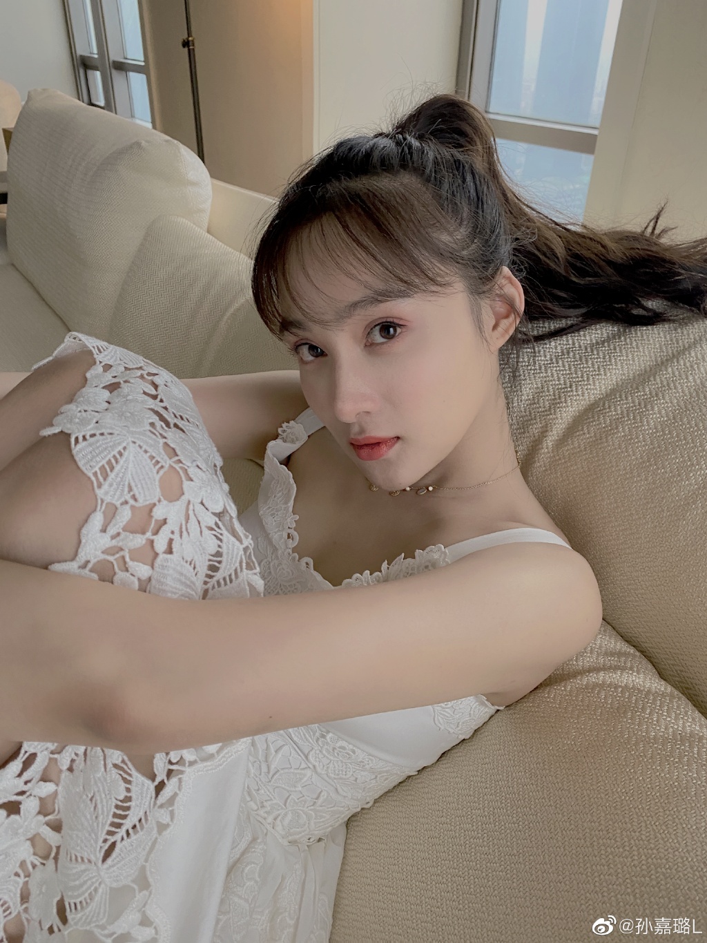 美女演员孙嘉璐迷人写真美照真好看啊