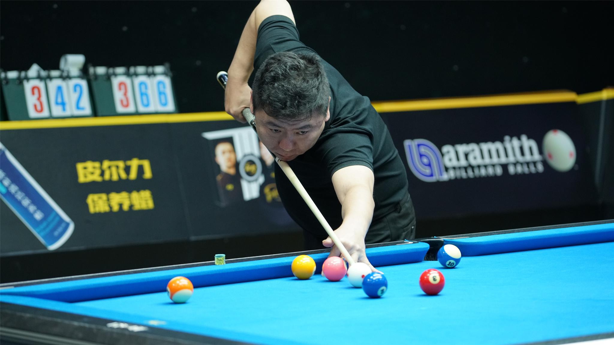 lcba中式八球擂台赛大刘闯先发制人代勇火力进攻逆转局面