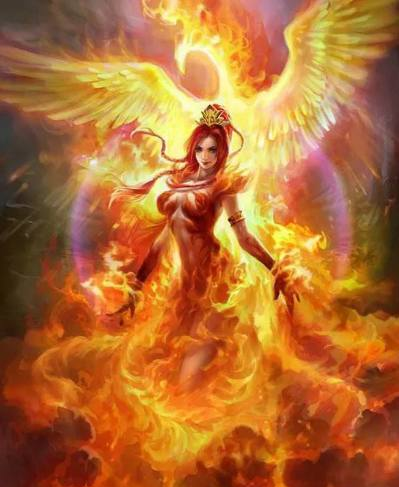 十二星座化身凤凰公主天秤座高贵冷艳狮子座霸气天成