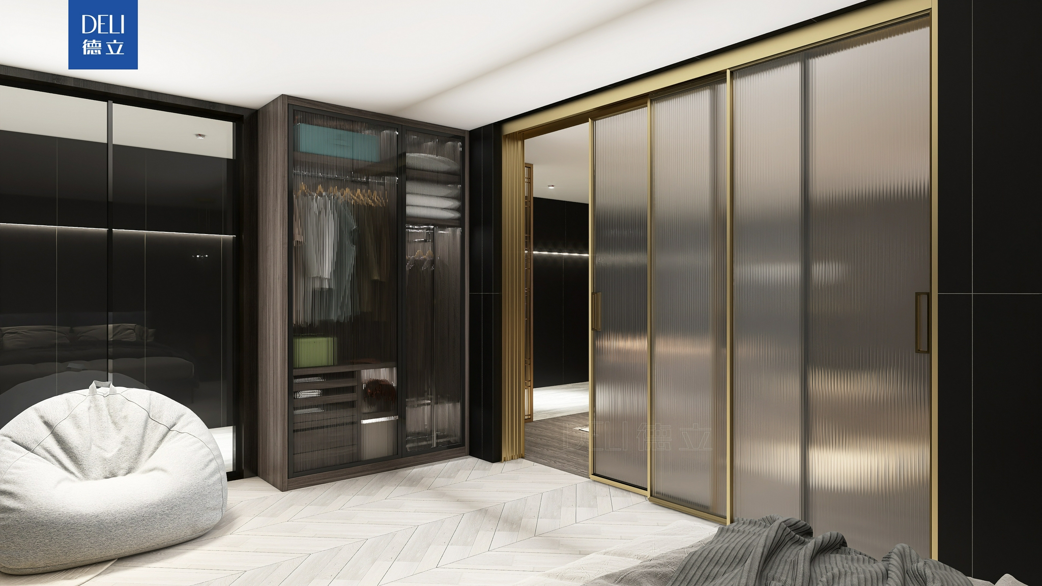 德立超白长虹玻璃全景门,家居界的高级滤镜