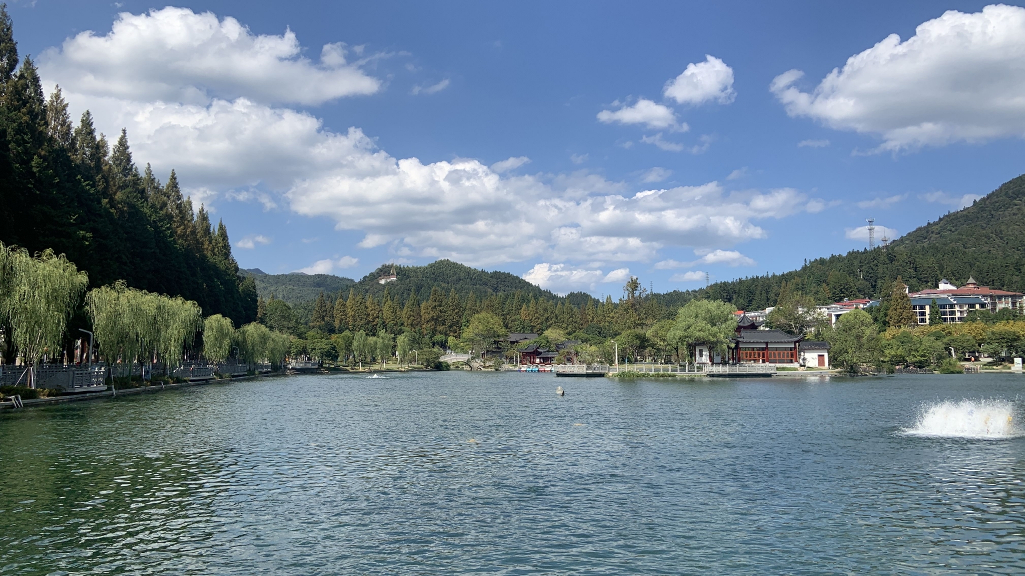 美丽吉安:井冈山风光之挹翠湖秋韵__财经头条