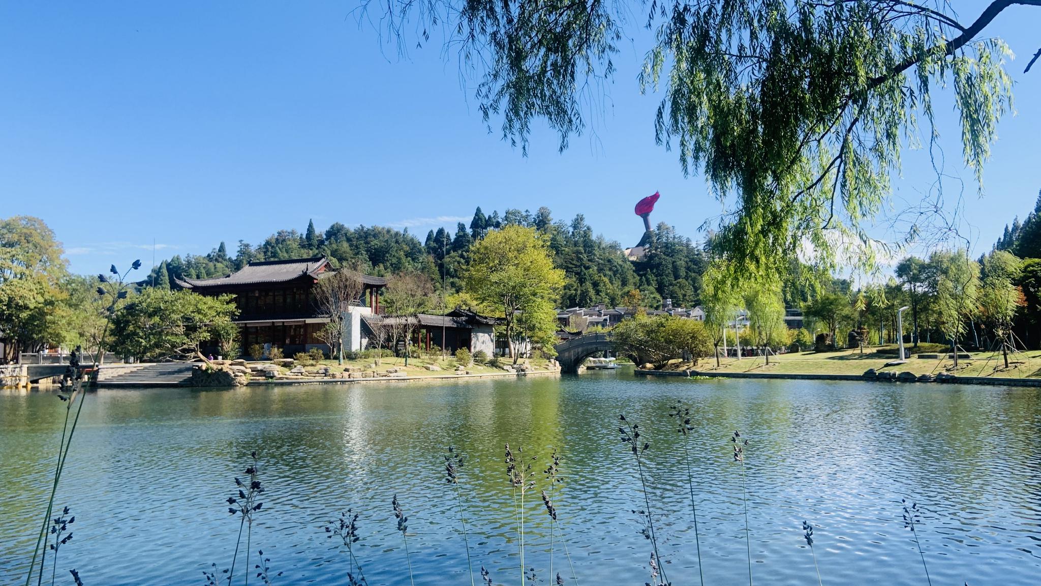 美丽吉安:井冈山风光之挹翠湖秋韵__财经头条