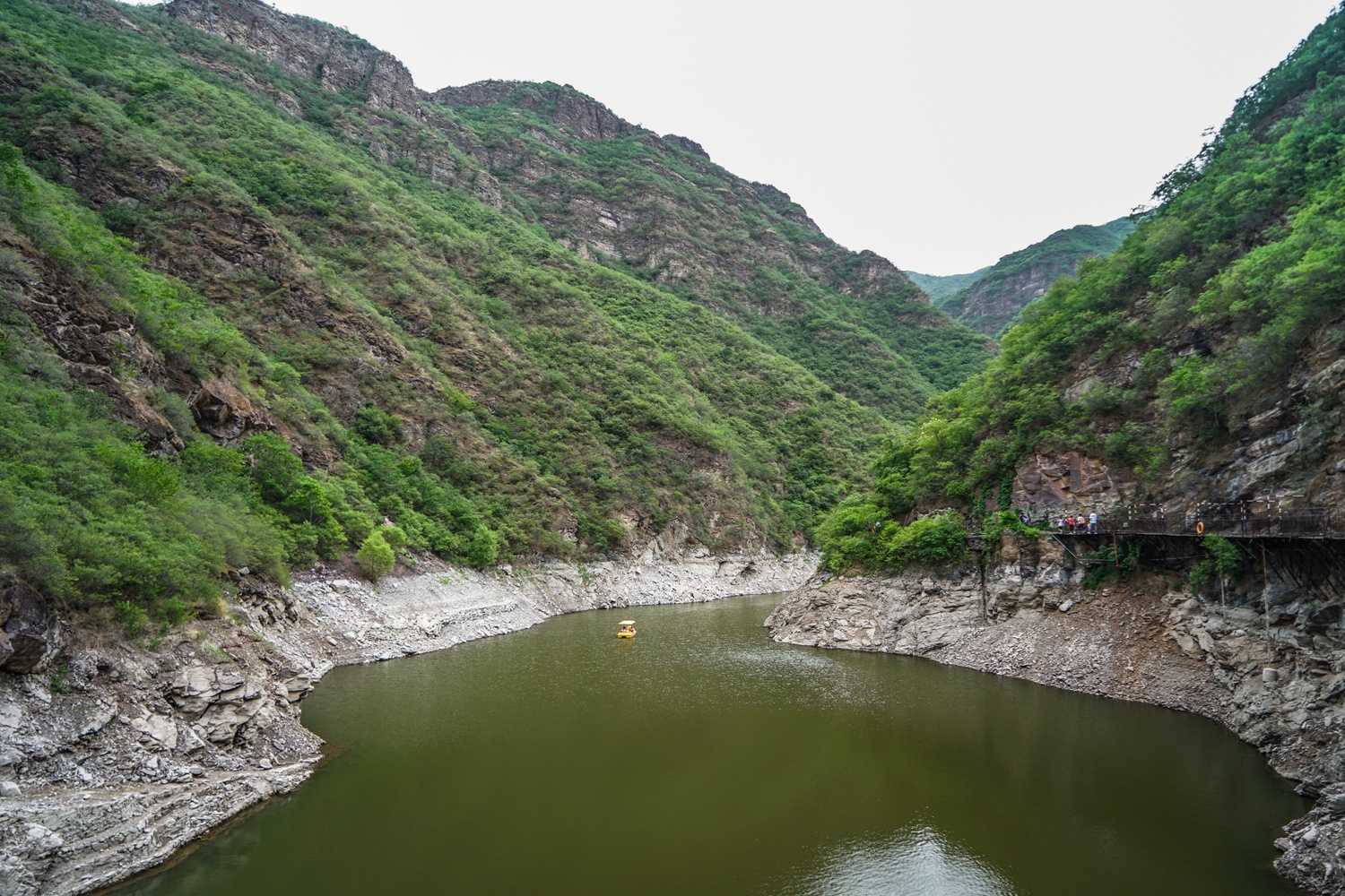 惬意的一天,京西门头沟双龙峡游记|双龙峡|门头沟|景区_新浪新闻