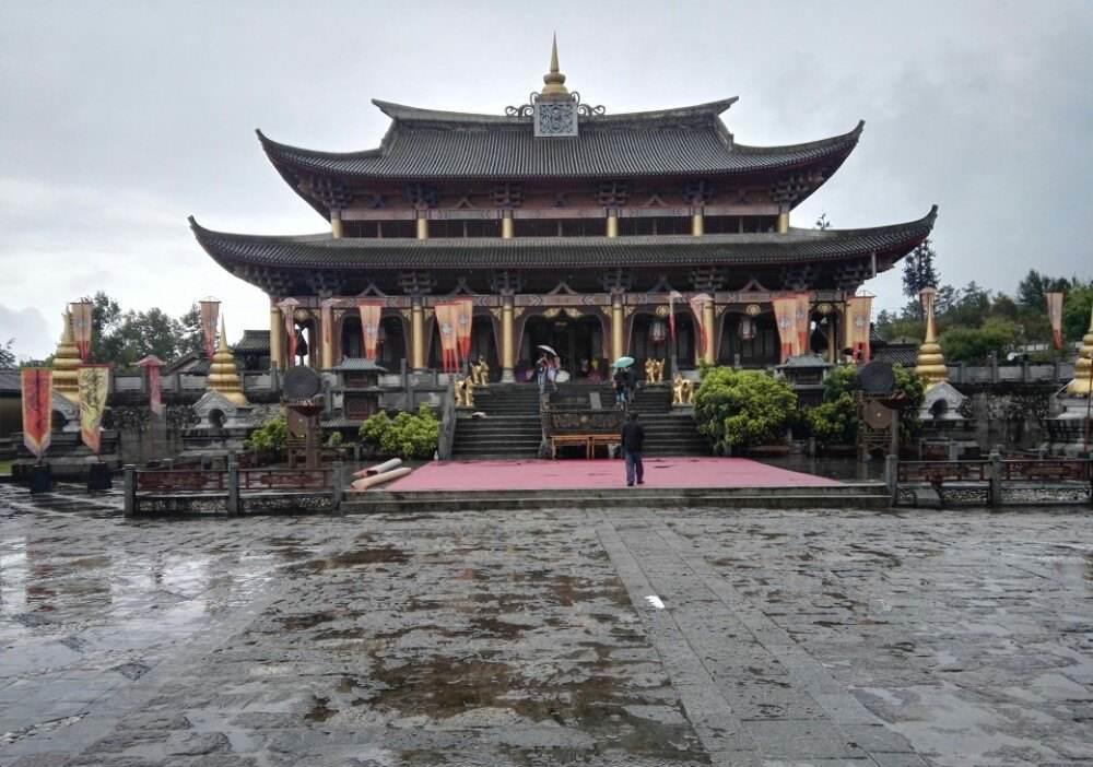 镇南王府辽国辽城门和辽街西夏王宫和女真部落