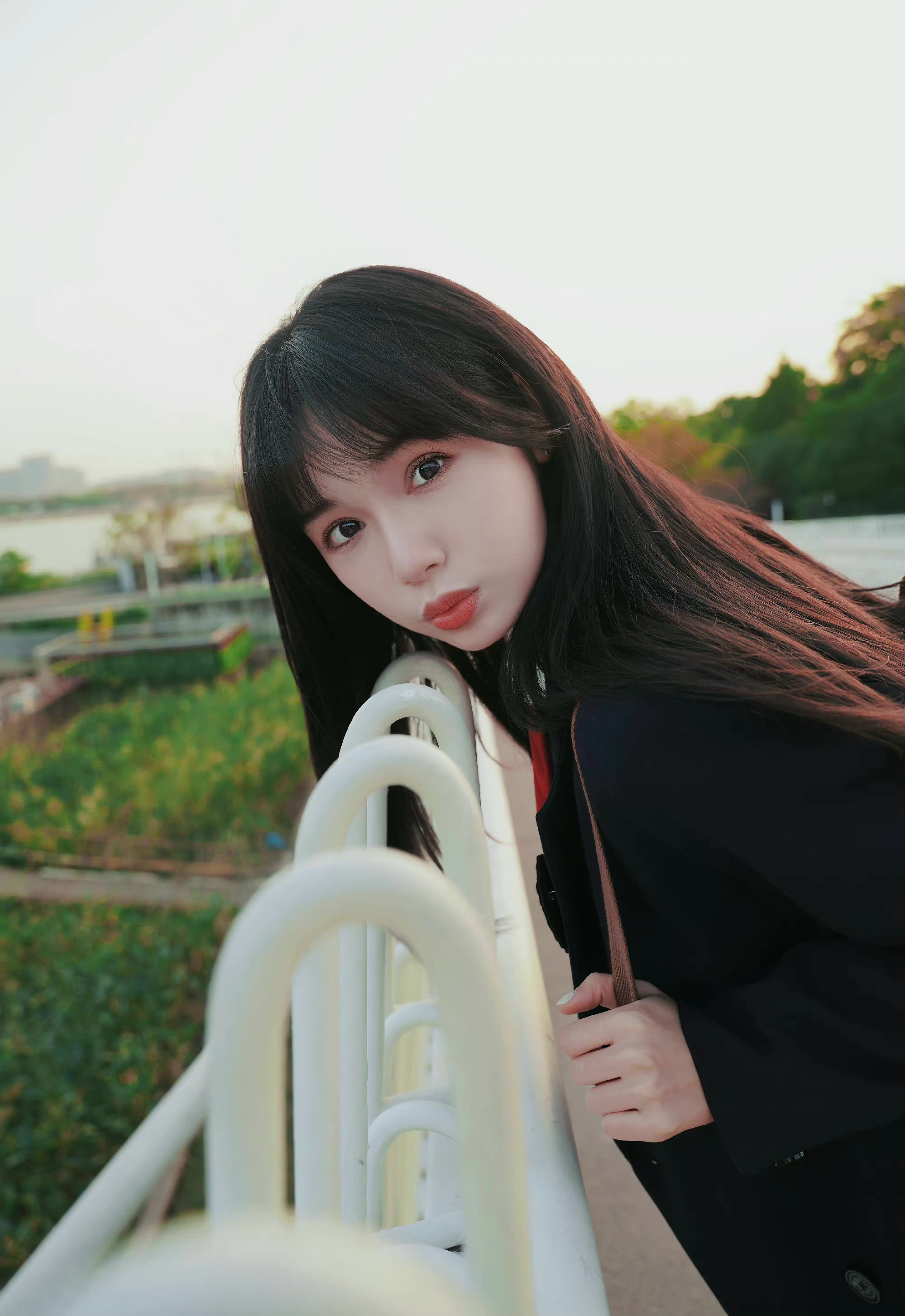 刘念学院风写真元气少女活泼可爱治愈笑颜温暖明媚