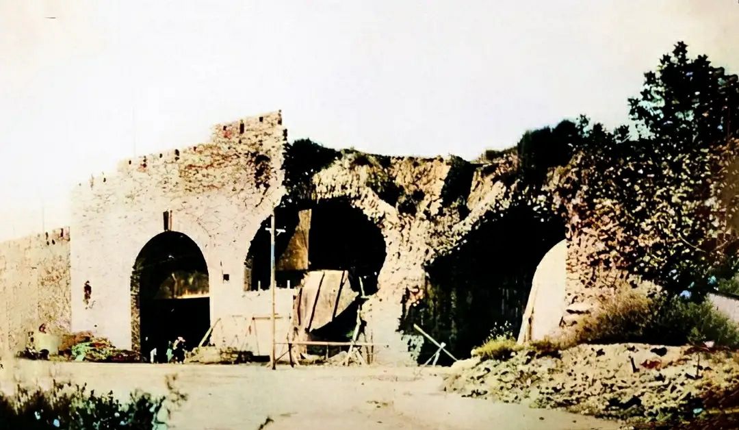 老照片:日本侵略时期江苏南京景象(1938)