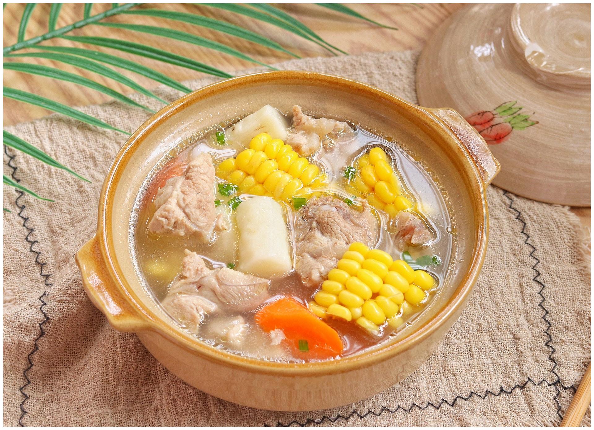 山药玉米猪骨汤的做法__财经头条