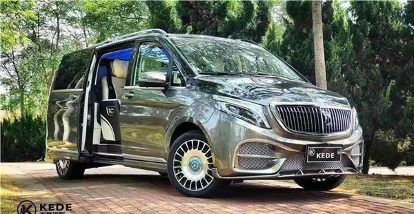 全新进口奔驰vst780商务车双拼车身升级马力更加犀利张扬