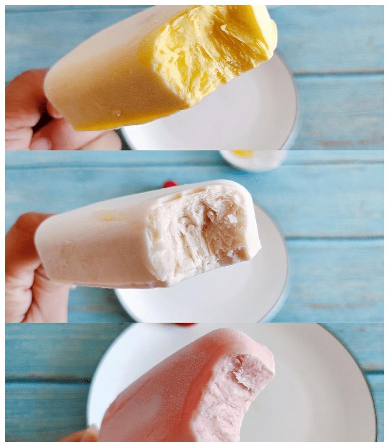 家庭自制冰淇淋无奶油图片