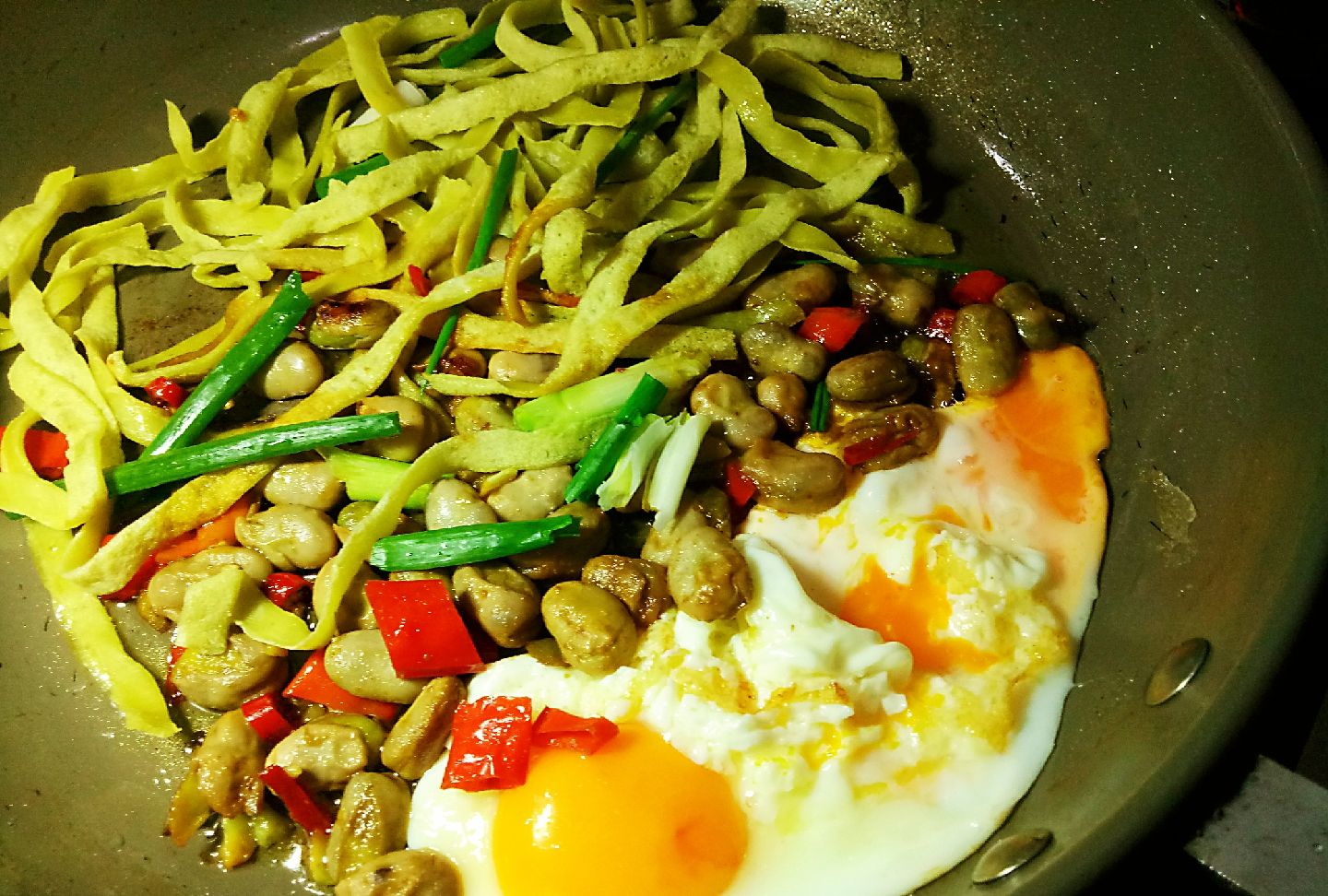 1 / 5 炒绿豆粉,糯米小粽