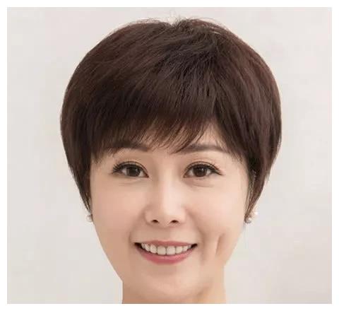五六十岁女人,别乱剪头发,试试这几款发型,美出新高度|假发|中老年