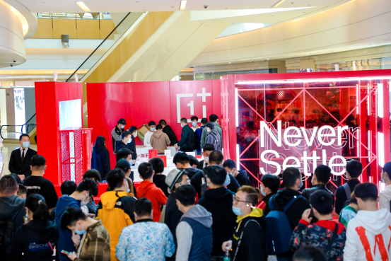 一加8t pop-up闪店活动现场(上海)